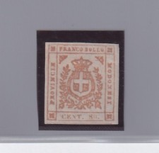 Usado, 1859 Modena 'Governo Provvisorio' : 80c. bistro arancio (N°18) MH SPL (400/s480) comprar usado  Enviando para Brazil