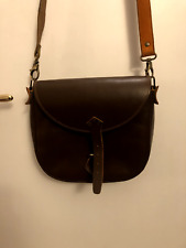 Borsa tracolla cuoio usato  Roma