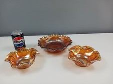 Marigold carnival glass for sale  SWINDON
