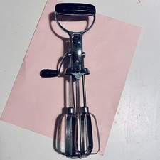 Vintage EKCO Melhor Batedor de Ovos Manivela Manual Mixer Aço Inoxidável Roubar EUA comprar usado  Enviando para Brazil
