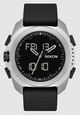 NIXON_Ripley_Quarz_Chronograph_10ATM_Full-Set_Silber-Schwarz_sold out_Rare, usado comprar usado  Enviando para Brazil