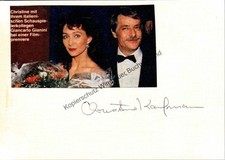 Riginal autogramm christine gebraucht kaufen  Dortmund
