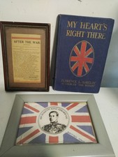 Ww1 memorabilia pieces. for sale  LONDON