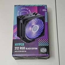 Cooler Master CPU Fan Hyper 212 RGB Black Edition com ventilador SF120R RGB (CIB) comprar usado Cooler Master CPU Fan Hyper 212 RGB Black Edition com ventilador SF120R RGB (CIB) comprar usado  Enviando para Brazil