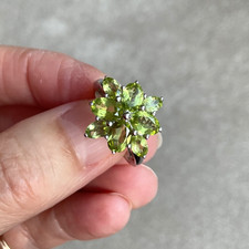 Peridot flower cluster for sale  DONCASTER
