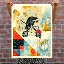 Shepard fairey paradise d'occasion  Landerneau