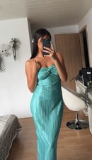 Robe légère turquoise d'occasion  Lorient