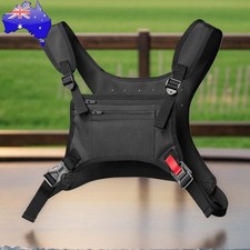 Bolsa de pecho deportiva para hombre resistente al agua paquete de pecho paquete de cintura para entrenamientos segunda mano  Embacar hacia Mexico