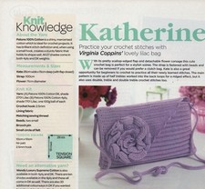 Pretty crochet bag for sale  UK