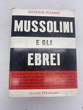 Giorgio pisano mussolini usato  Borgo Mantovano