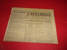 Journal ardennais janvier d'occasion  Arras