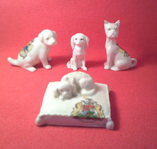 Crested china dogs for sale  STOKE-ON-TRENT