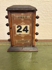 Antique perpetual desk for sale  BILLERICAY