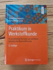 Praktikum werkstoffkunde mache gebraucht kaufen  Langenfeld (Rheinland)