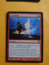 Twinflame.  Feitiçaria rara JOURNEY INTO NYX. Cartão Magic The Gathering., usado comprar usado  Enviando para Brazil