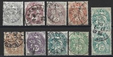 Série timbres type d'occasion  Nice-