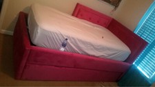 Upholstered twin bed for sale  Greensboro