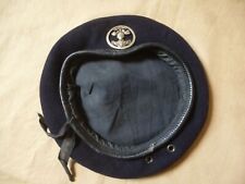 Beret bleu foncé d'occasion  Laon