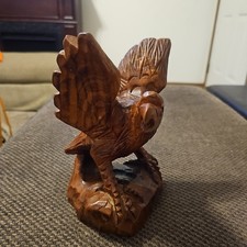 Vtg large carved for sale  Decatur