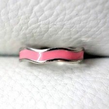 Bague ondulé rose d'occasion  Paris XV