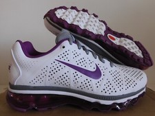 Usado, WMNS NIKE AIR MAX+ 2011 LEATHER WHITE-BOLD BERRY-NEUTRAL GREY SZ 7 [456326-100] comprar usado  Enviando para Brazil