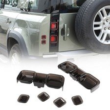 Para LR Defender 110 90 2020-2023 preto fumê tampa da lanterna traseira acabamento 6X, usado comprar usado  Enviando para Brazil