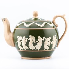 English jasperware teapot for sale English jasperware teapot for sale  LEATHERHEAD