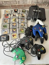 Consola Nintendo 64 N64 Paquete 16 Juegos Controladores Y Game Cube Con Juego segunda mano  Embacar hacia Mexico