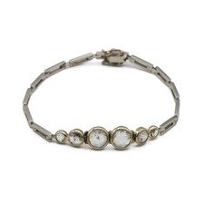 Armband diamantrosen platin gebraucht kaufen  München