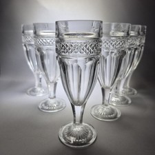 Pressed glass champagne for sale  NORWICH