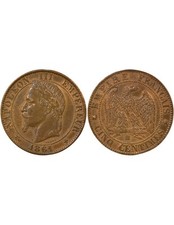 Napoléon iii centimes d'occasion  France