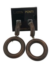 Orecchini pendente cerchi usato  Vercelli