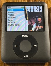 Apple iPod Nano 3ª Geração Preto, 8GB NOVA BATERIA, NOVO LCd comprar usado  Enviando para Brazil