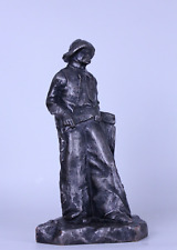 Vintage resin cowboy for sale  BANBRIDGE