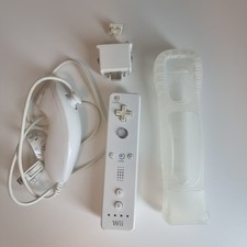 Controle remoto Wii com Motion Plus branco com Nunchuck Nintendo Original comprar usado  Enviando para Brazil