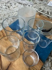 Glass candle jars for sale  NESTON