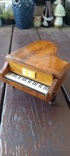 Caixa de música vintage Reuge piano de cauda madeira movimento suíço funciona comprar usado  Enviando para Brazil