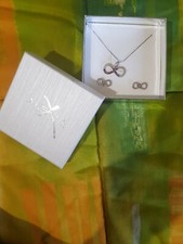 Collana orecchini donna usato  Rovito
