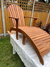 Adirondack armchair footstool for sale  LONDON