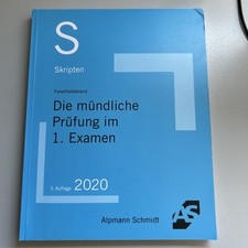 Skript mündliche prüfung gebraucht kaufen  Diedorf