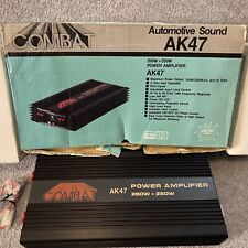 Amplificador de potência de combate vintage 500W novo na caixa, 250W + 250W, RCA, com kit de fiação comprar usado  Enviando para Brazil