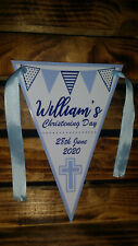 Personalised boy christening for sale  THETFORD