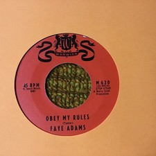 45 RPM Faye Adams WARWICK 620 Obey my Rules ROCKER M- comprar usado  Enviando para Brazil