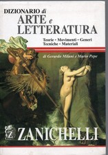 Dizionario arte letteratura. usato  Italia