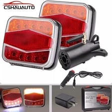Luz magnética recarregável de reboque sem fio LED para caminhão/barco plugue de 7 pinos, usado comprar usado  Enviando para Brazil