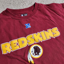 Camiseta Borgonha Masculina Rara Washington Redskins NFL Tamanho XL 🏉 Logotipo Nacional, usado comprar usado  Enviando para Brazil