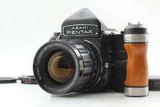 Usado, [Quase em perfeito estado com aderência] Câmera de Filme Pentax 6x7 Nível de Olho + T 75mm F4.5 Do Japão comprar usado  Enviando para Brazil