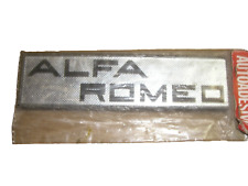Emblem / Badge Alfa Romeo aus Plastik, ca. 120 x 30 mm zum Aufkleben comprar usado  Enviando para Brazil