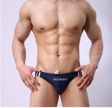 Traje de baño para hombre Calzoncillos Bikini Natación Natación Deporte Playa Tabla Pantalones cortos Cordón segunda mano  Embacar hacia Mexico