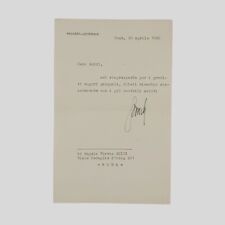 Autografo presidente giovanni usato  Napoli
